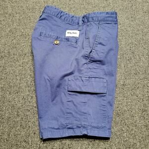 Rhythm Shorts Mens 30 Washed Blue Cargo Beach Summer Surf Stretch Comfort